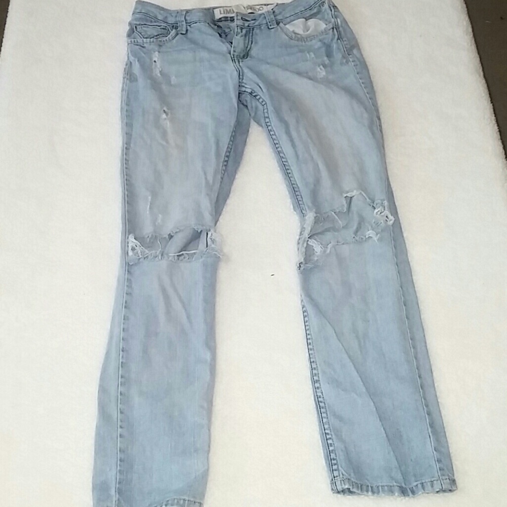 Light blue jeans